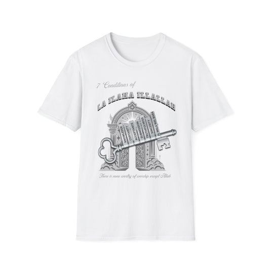 7 Conditions of Shahada T-Shirt - Silver