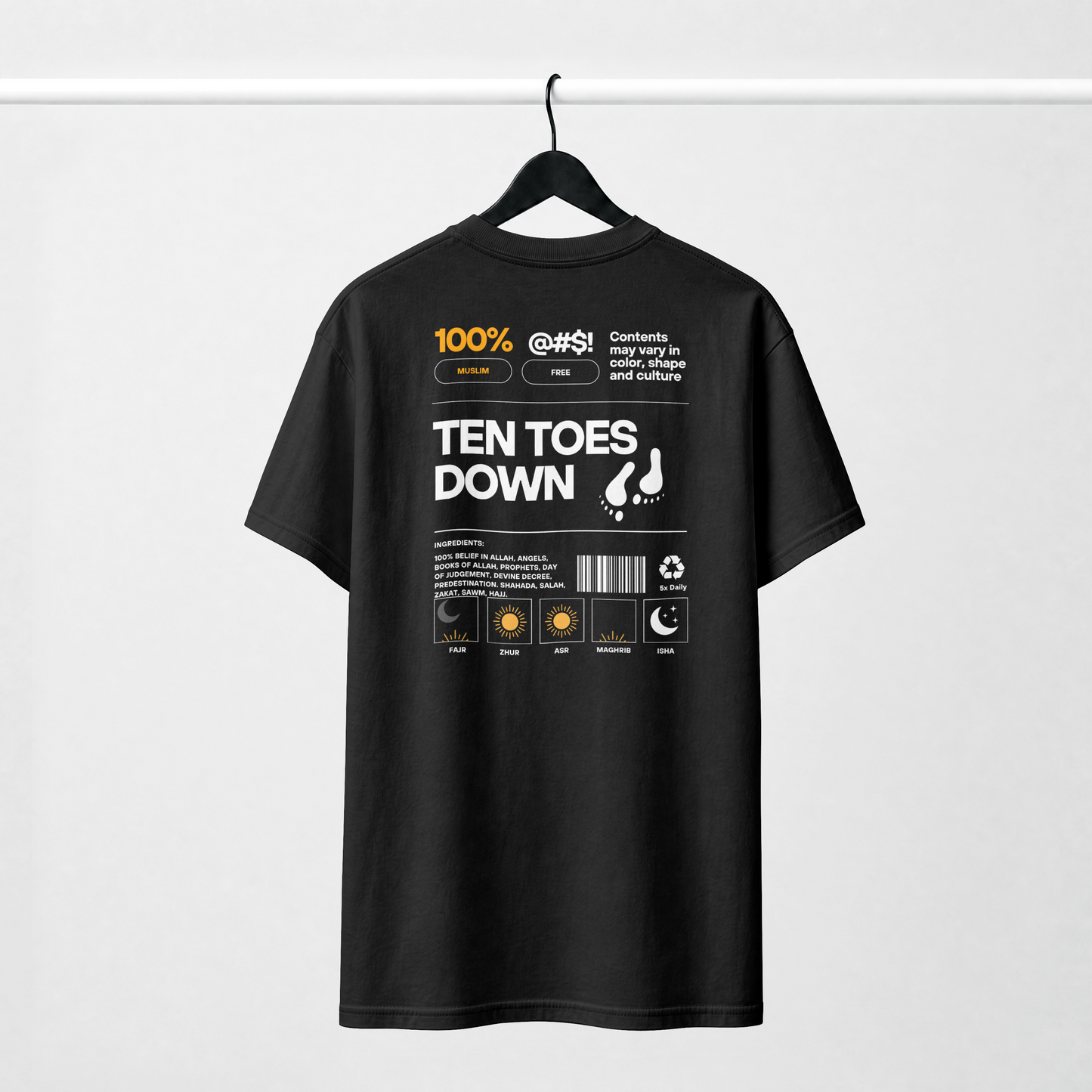 Ten Toes Down T-Shirt