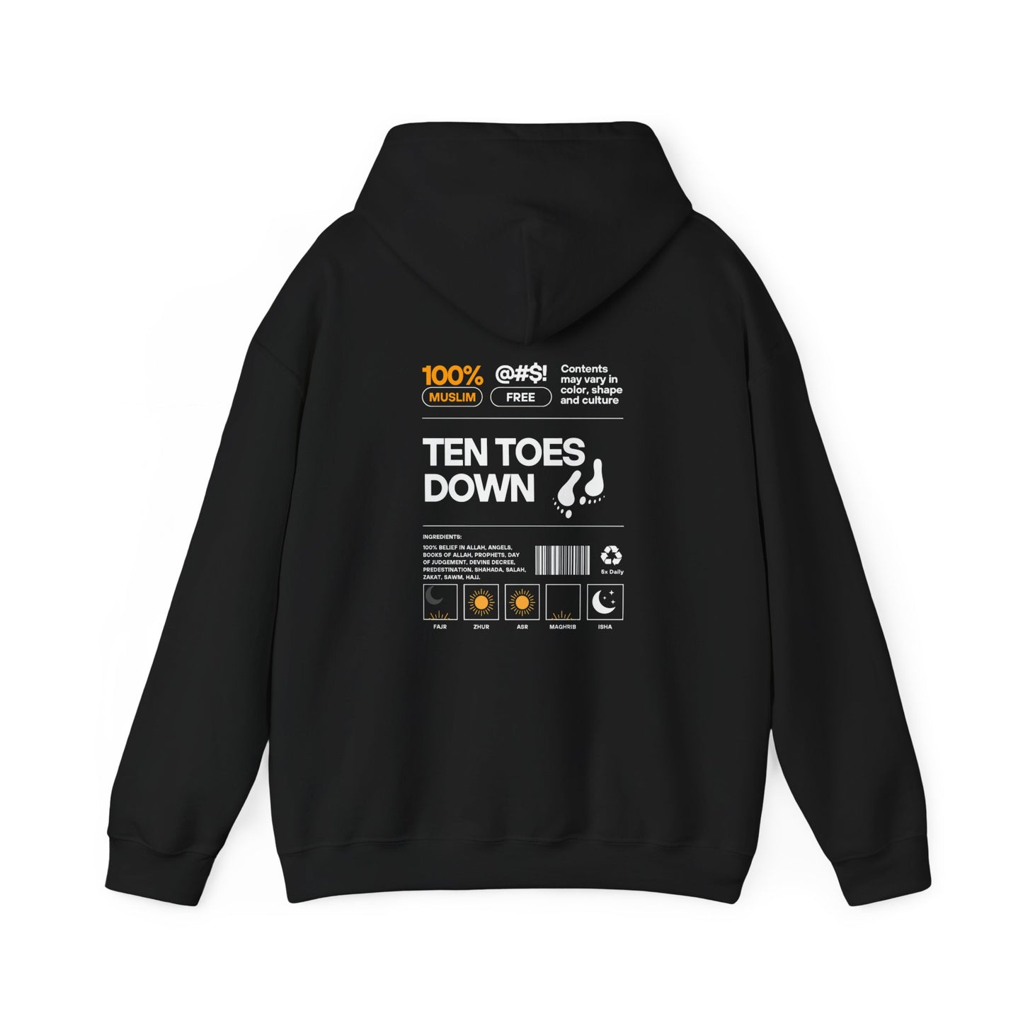 Ten Toes Down Hoodie
