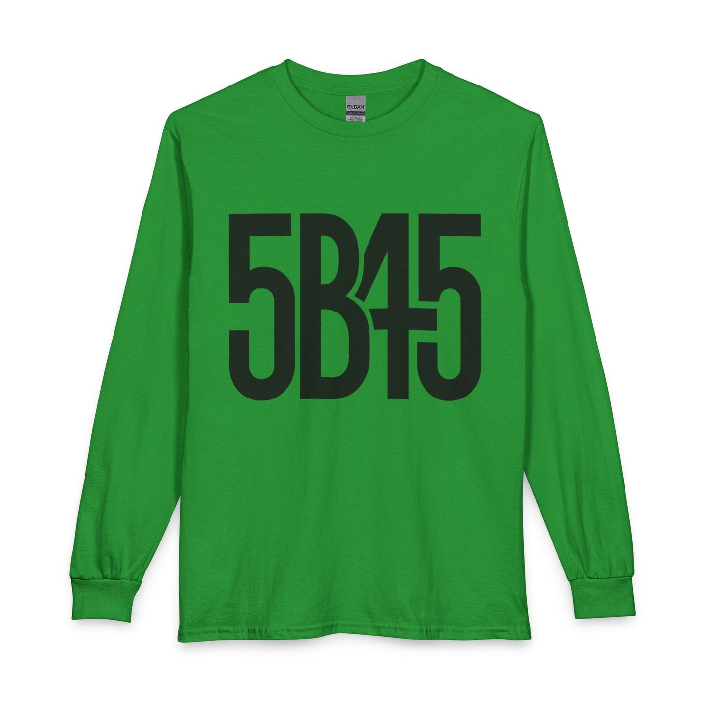 5B45 Long Sleeve Tee — “Take Care of 5B45” Youth, Health, Wealth Reminder