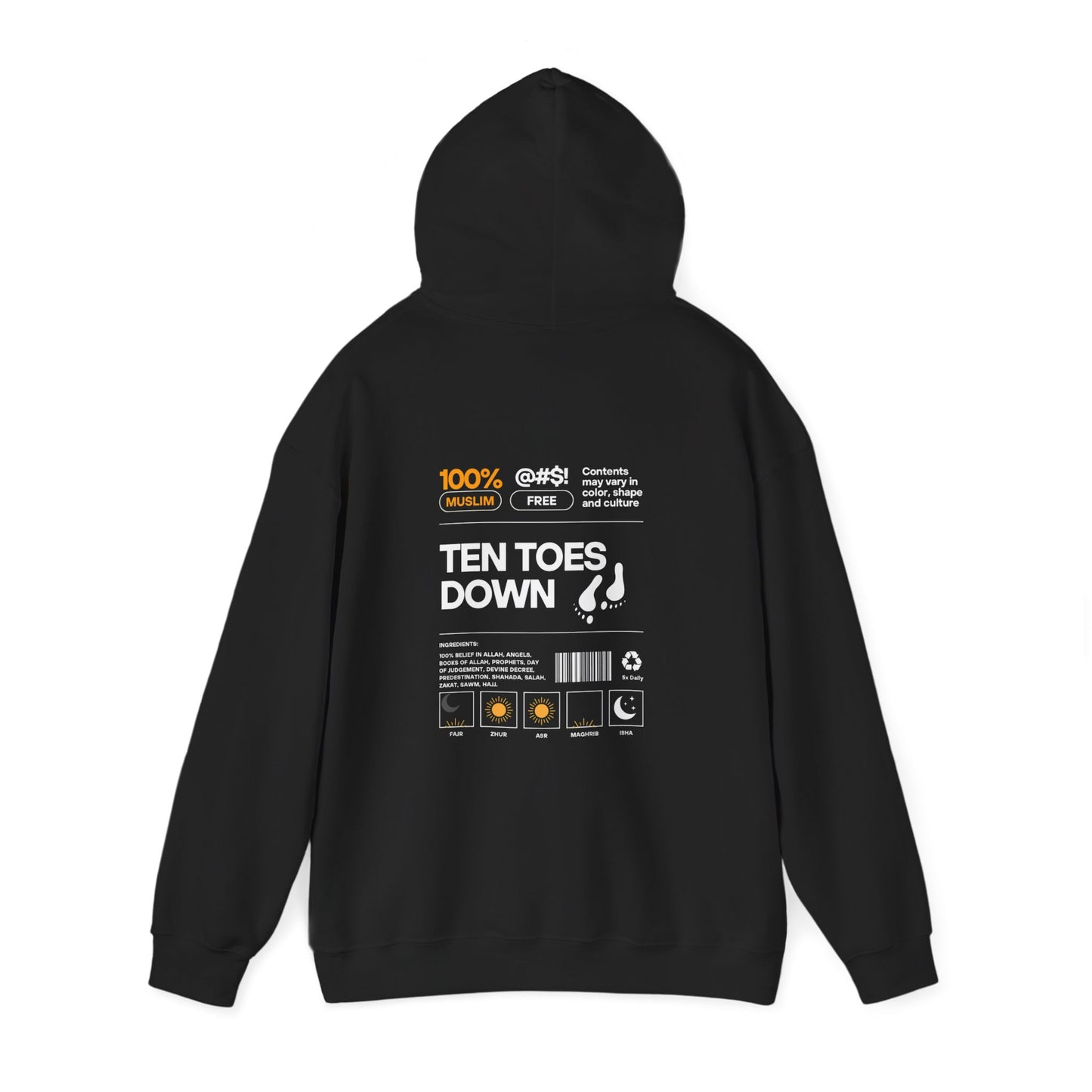 Ten Toes Down Hoodie