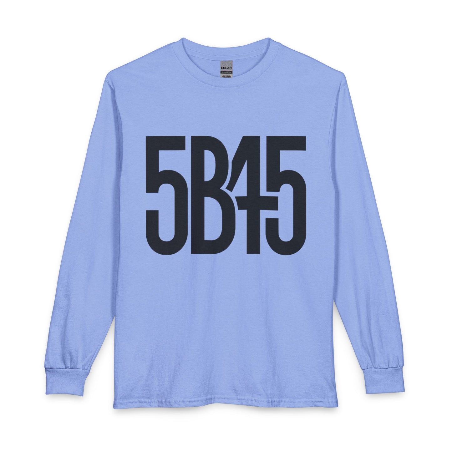 5B45 Long Sleeve Tee — “Take Care of 5B45” Youth, Health, Wealth Reminder